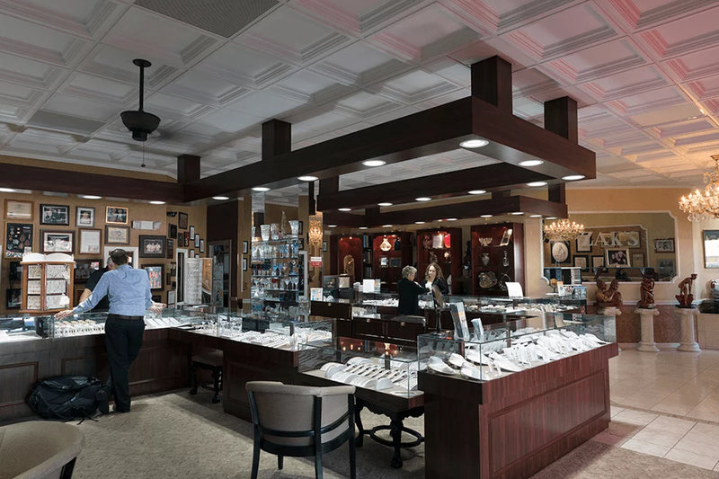 Zaks Jewelry store interior in Cape Coral, FL