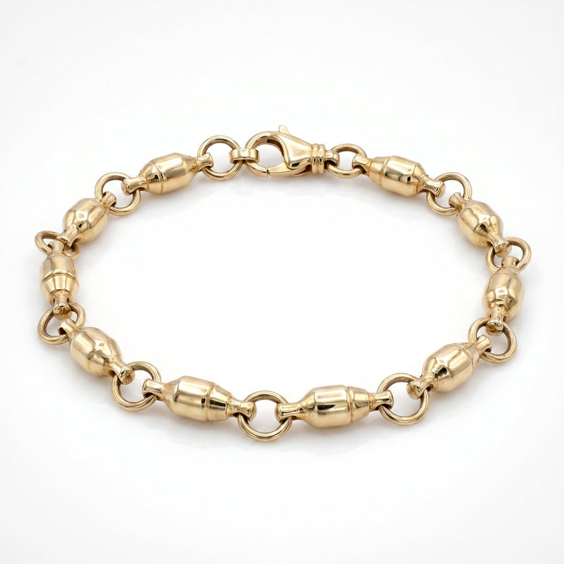 Men’s Gold Bracelets – Cuban, Figaro & Link Styles