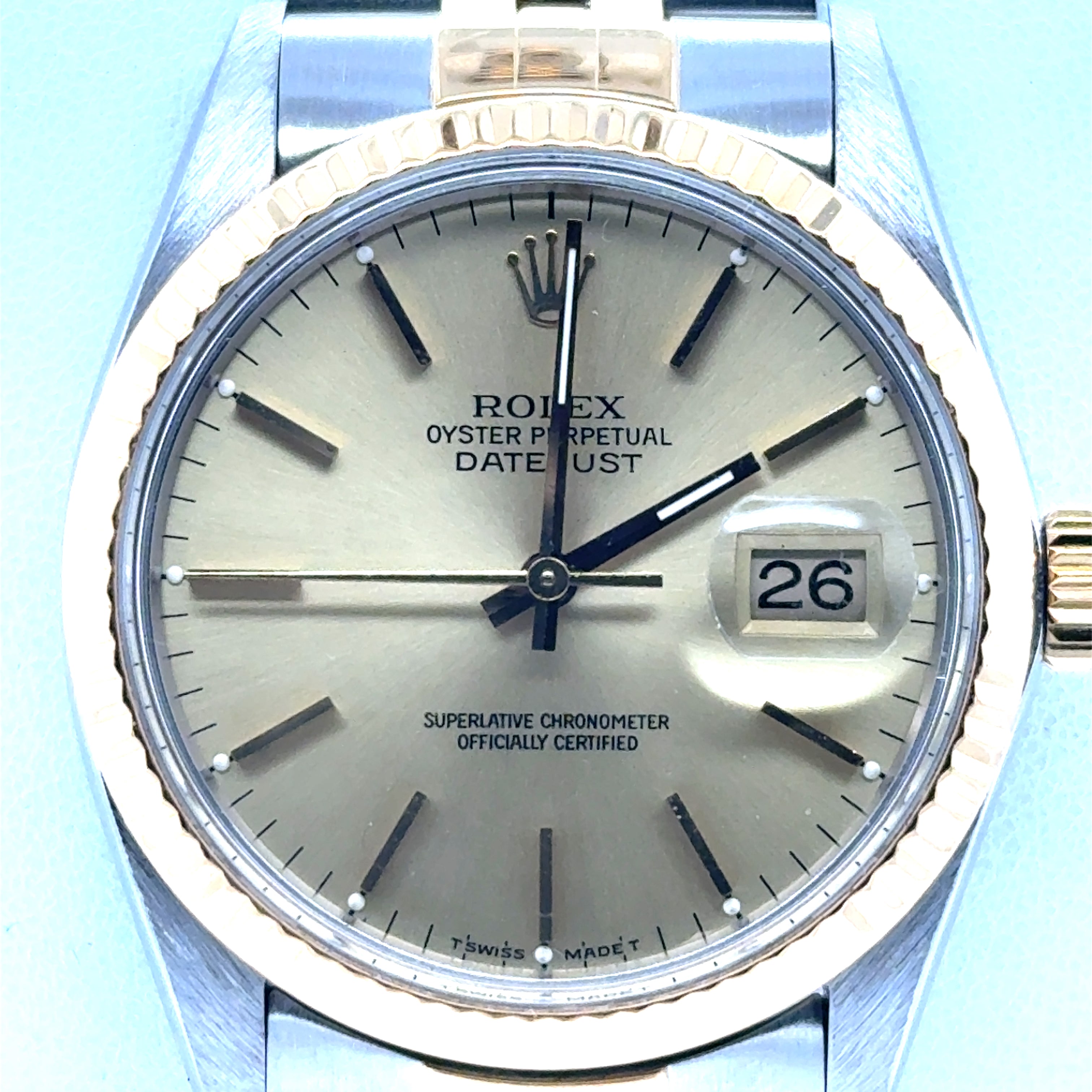 金子ページ 1986 Rolex Datejust 36mm – Zak's Jewelry