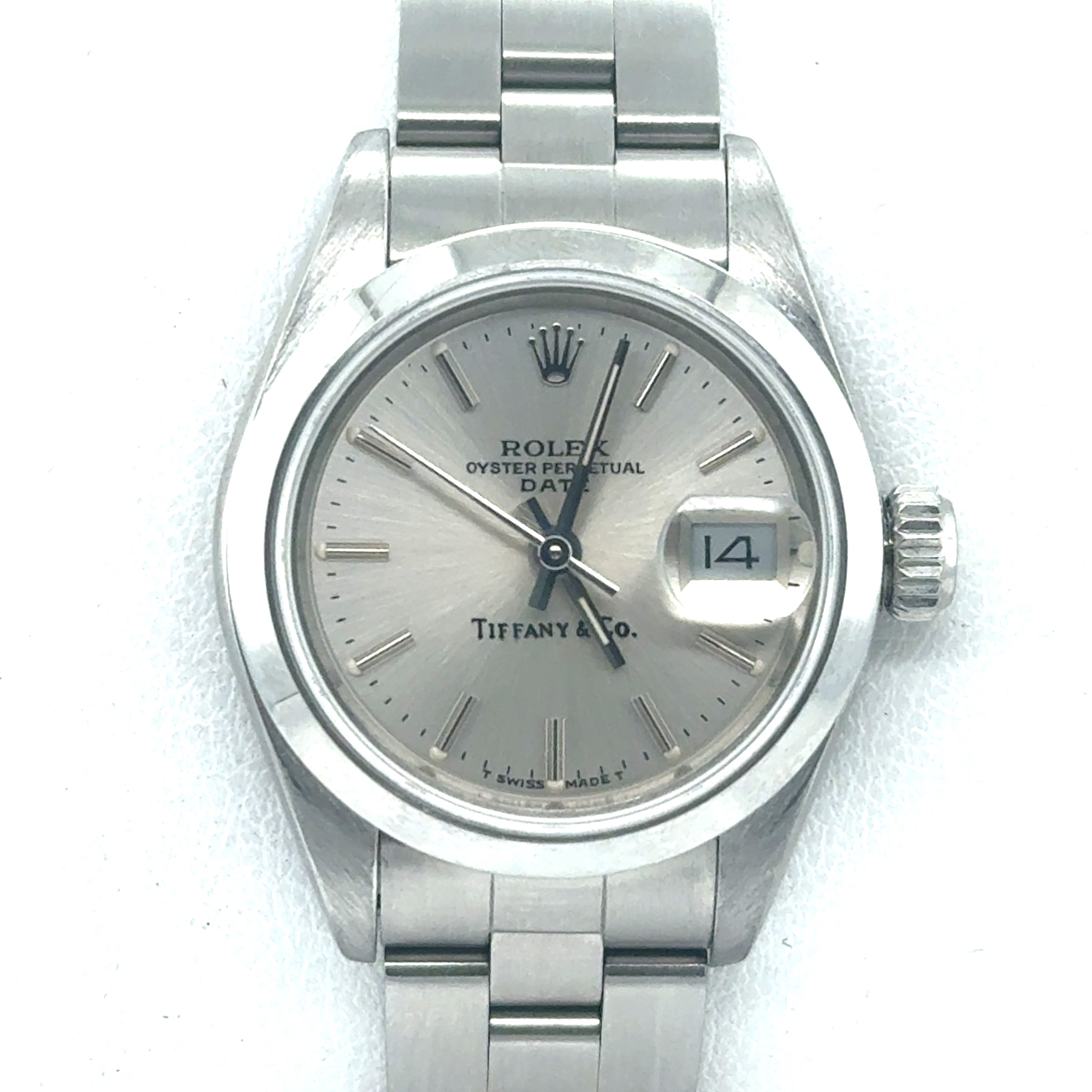 1990 Rolex Date - 26mm Tiffany & Co – Zak's Jewelry
