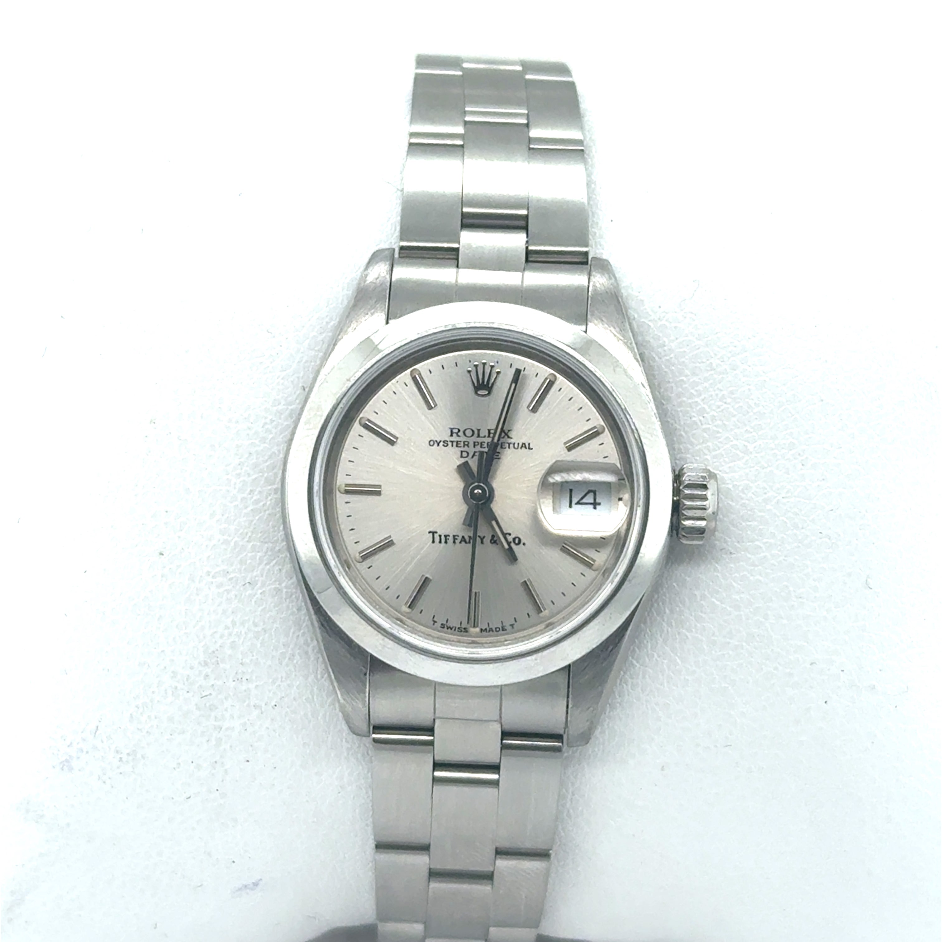 1990 Rolex Date - 26mm Tiffany & Co – Zak's Jewelry