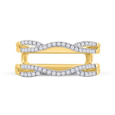 14K Yellow Gold Diamond Enhancer