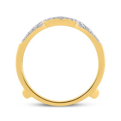 14K Yellow Gold Diamond Enhancer