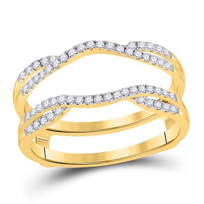 14K Yellow Gold Diamond Enhancer