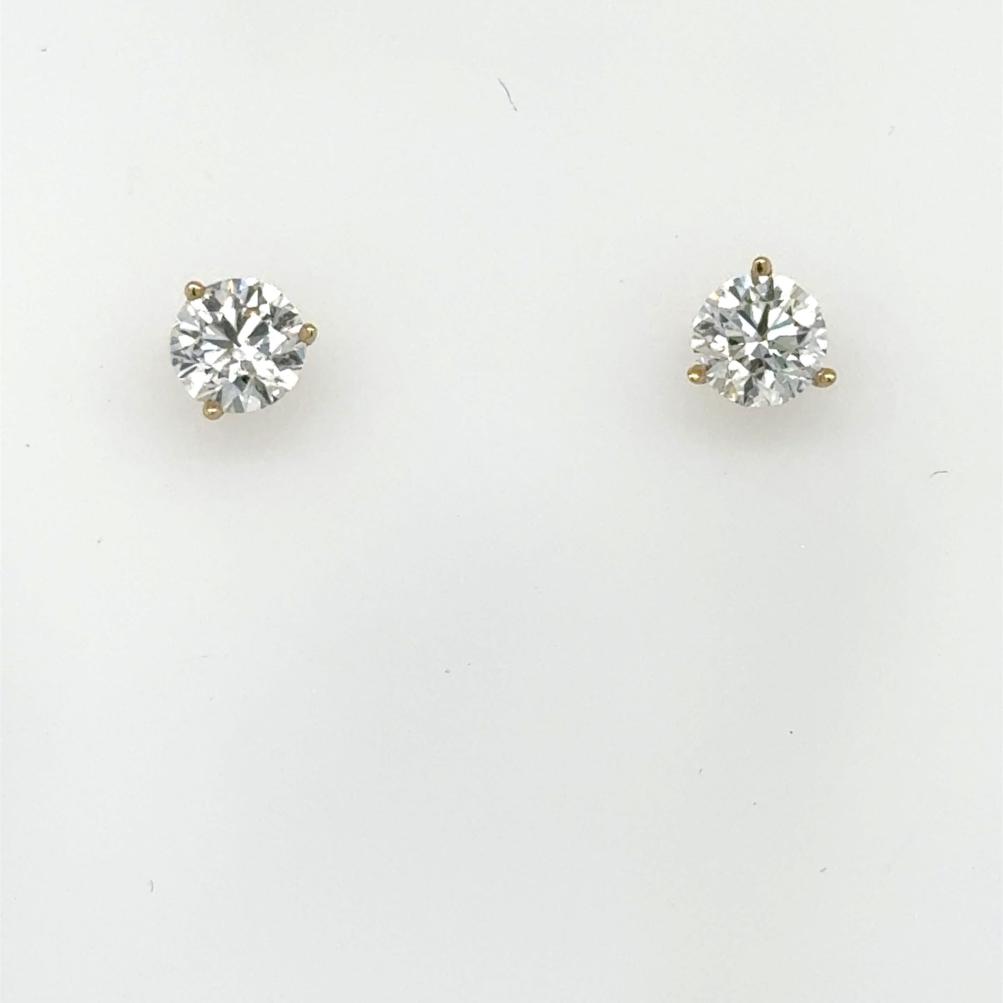 14K Yellow Gold 2.05ctw Lab Grown Diamond Stud Earrings