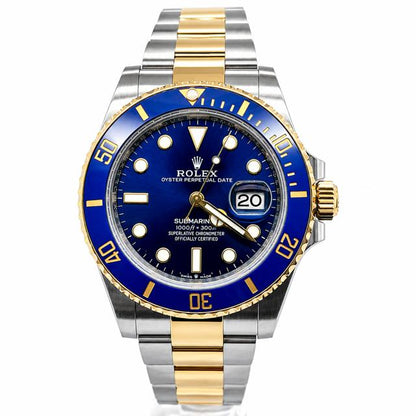 Rolex Submariner Bluesy in Stainless Steel and 18K Yellow Gold